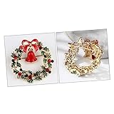gablonzer schmuck österreich Brustnadel für frauen – passend für jeden, der seinen stil ausdrücken möchte, weihnachtskranz-brosche