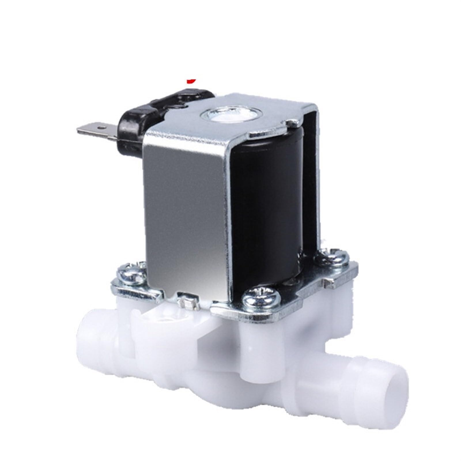 TREDSWQCV DC 12V 24V 220V Electric Solenoid Valve Magnetic Normally Closed Pressure Inlet Water Air Flow Switch(220v)
