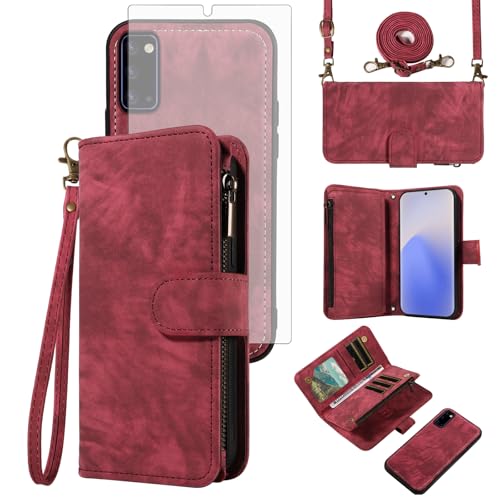 Coque Samsung Note 20 Asuwish Rouge protection antichoc élégante