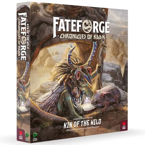 Fateforge: Chronicles of Kaan - Kin of the Wild Expansion by Mighty Boards, juego de mesa con miniaturas épicas, para 1-4 jugadores, edad 14+ miniatura 1