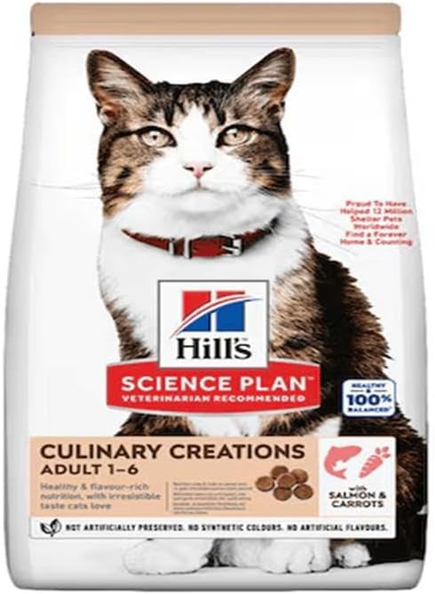 HillââŹâ˘s Science Plan Culinary Creations Salmon And Carrots Cat Food (1.5 KG)