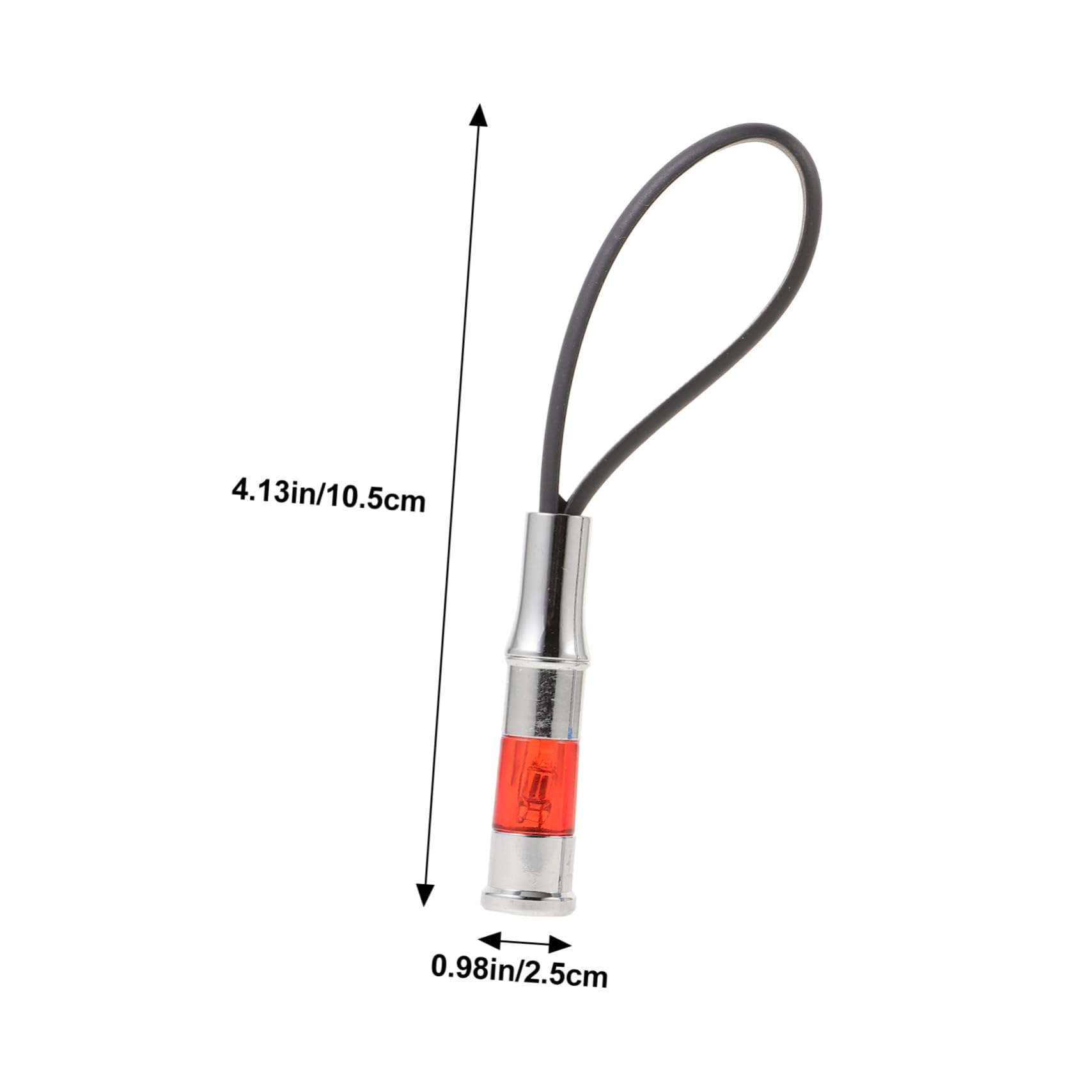 MUCKLILY Vehicle Mounted Static Anti-Static Keychain Key Ring Key Holder Random Color