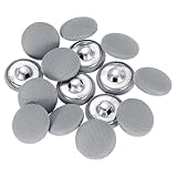 [Excellent Bouton De Remplacement] - Les boutons recouverts de tissu sont disponibles dans une variété de couleurs classiques et peuvent être assortis à différents styles de vêtements. Ces boutons à coudre sont lavables et ne se cassent pas facilement après des lavages répétés, ce qui les rend très adaptés comme boutons de remplacement pour vos manteaux préférés. Veuillez vérifier la taille du bouton pour qu'il corresponde mieux à vos vêtements