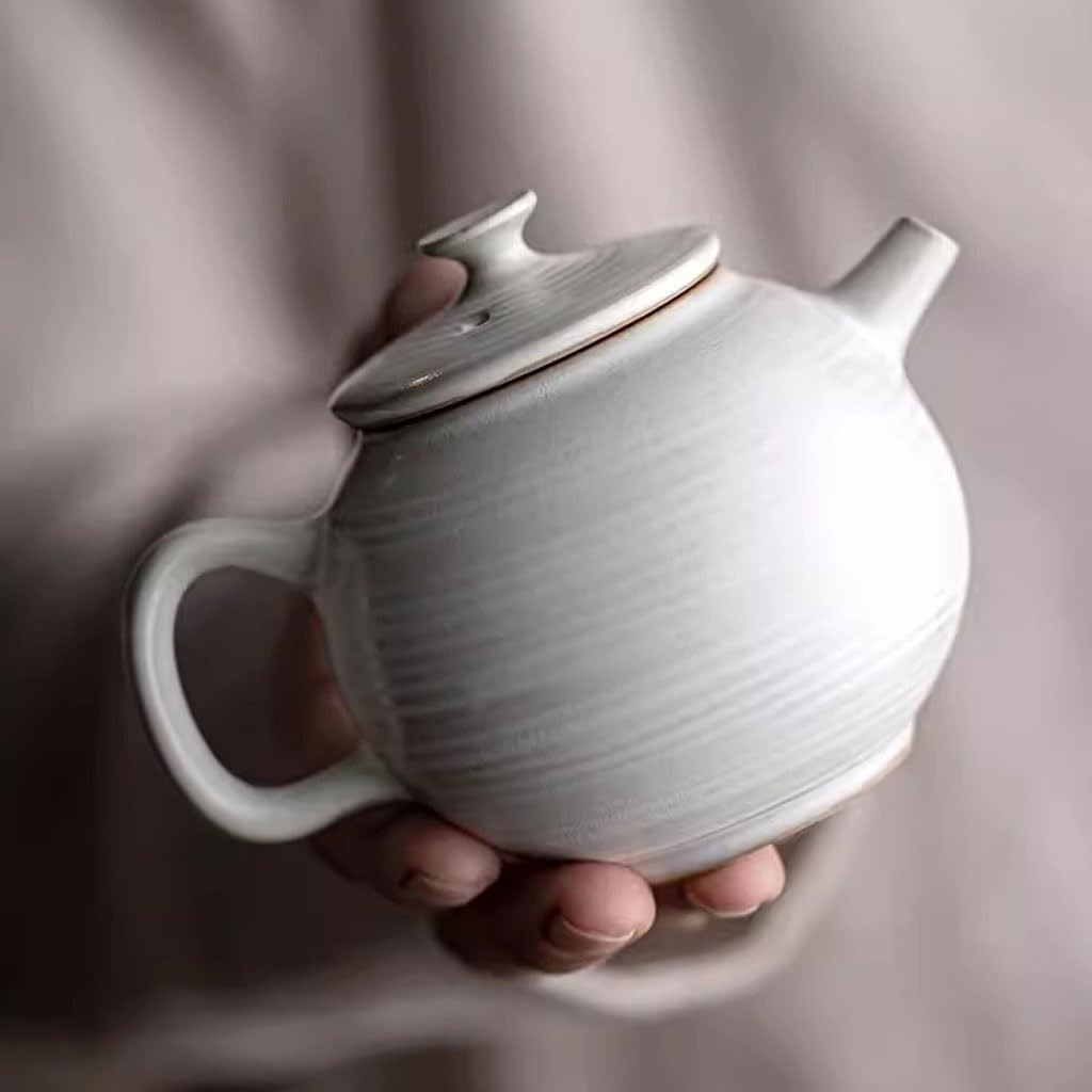 旅行用ケトル セラミックティーポット ティーポット 小型シングルポット 家庭用リフレッシュメントトレイ ティーセットアクセサリー 健