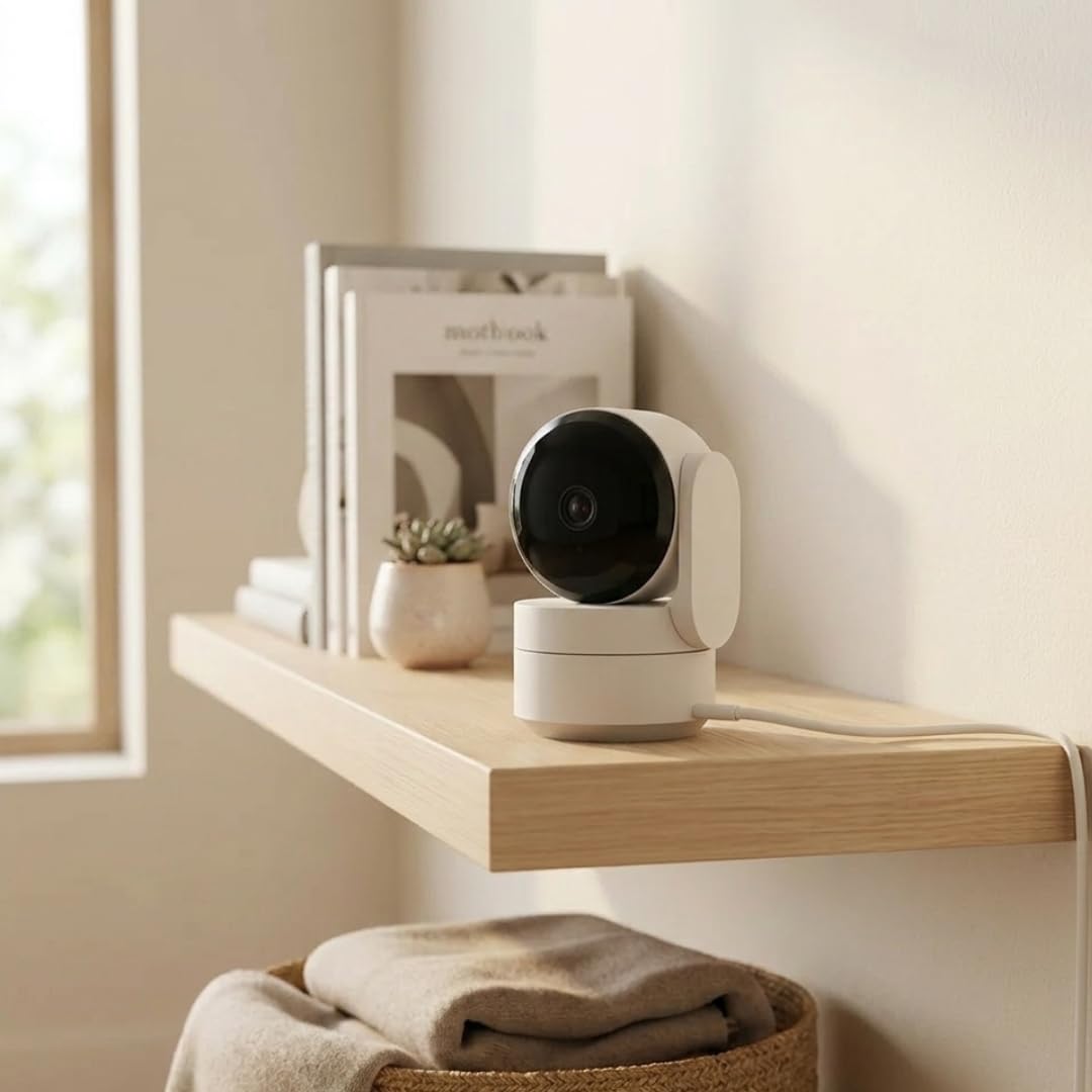 Alarma para casa conectada sin suscripción – Daewoo Security Smart Protect Safety Essential con cámaras HD, Sirena Solar, Detector de Humo y 4 contactores de Puerta – Compatible con Alexa & Google