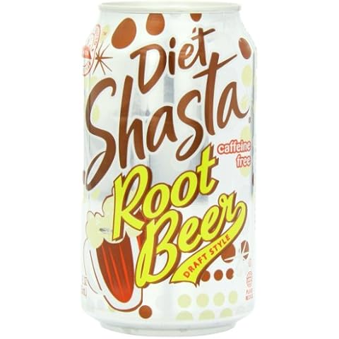 Shasta Diet Root Beer Soda, 12 Fl Oz (Pack of 24) Cover