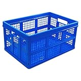 Universal 40013 Filing/Storage Tote Storage Box, Plastic, 20-1/8 x 14-5/8 x 10-3/4, Blue