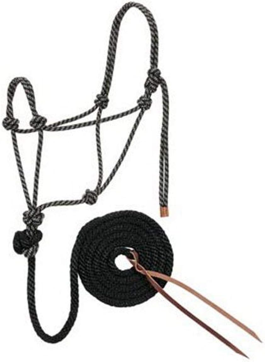 Diamond Braid Rope Halter and Lead