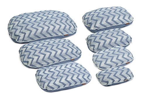 Preisvergleich Produktbild BZ Kissen Oval ZigZag 112cm X 77cm X 10cm