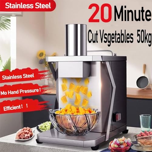 Máquina eléctrica para cortar verduras en cubos miniatura 2