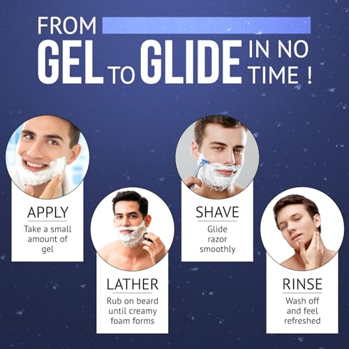 Image of Glamsure Premium Hotel Shaving Gel 4 g Sachet - Single-Use Guest Grooming Amenity for Hospitality, Travel & Hotels (50)