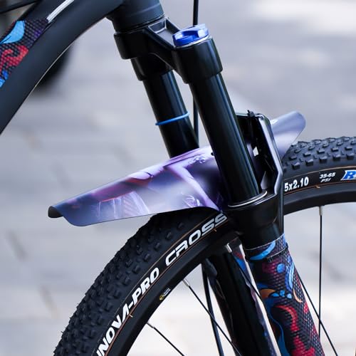 CNCLOL Mountain Bike Mudguards,MTB Mudguards Front and Rear,Bicycle Mudguards Fits 26", 27.5", 29" Plus Size and Fat Bikes.MV - Image 7