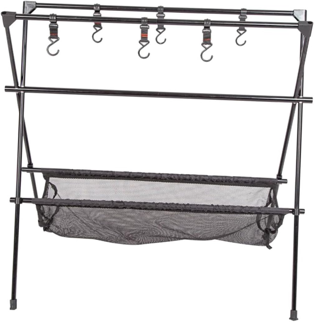 Grill Accessories Camping Equipment Camping Rack Picnic Pot Hanger Foldable Grill Storage