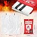 DIBBATU Fire Blanket for Home and Kitchen, Fire Blankets Emergency for Home, Emergency Fire Blankets Retardant for House, Fireproof Blanket, Survival FireBlanket for Kitchen,Fireplace, Grill, BBQ