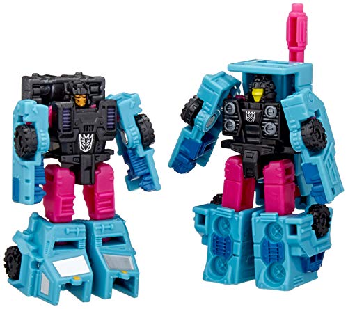 Transformers Toys Generations War for Cybertron: Earthrise Micromaster WFC-E40 Decepticon Battle Squad 2-Pack - Kids Ages 8 and Up, 1.5-inch