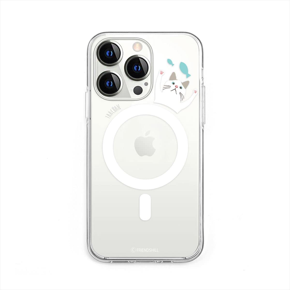 Amazon.co.jp: abbiFRIENDS iPhone 13 Pro ケース Magsafe対応 クリア