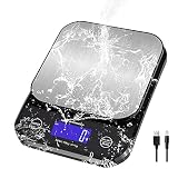 Bromech Washable Food Scale IP67 Waterproof, 22lb USB Rechargeable Digital Kitchen Scale, 1g/0.1oz P