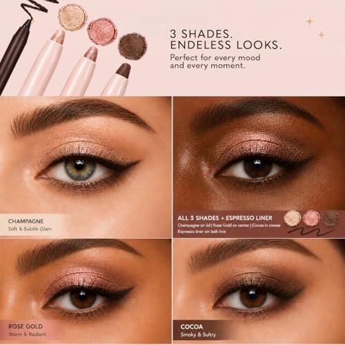 Dúo Sombra de Ojos Crema y Delineador Gel miniatura 4