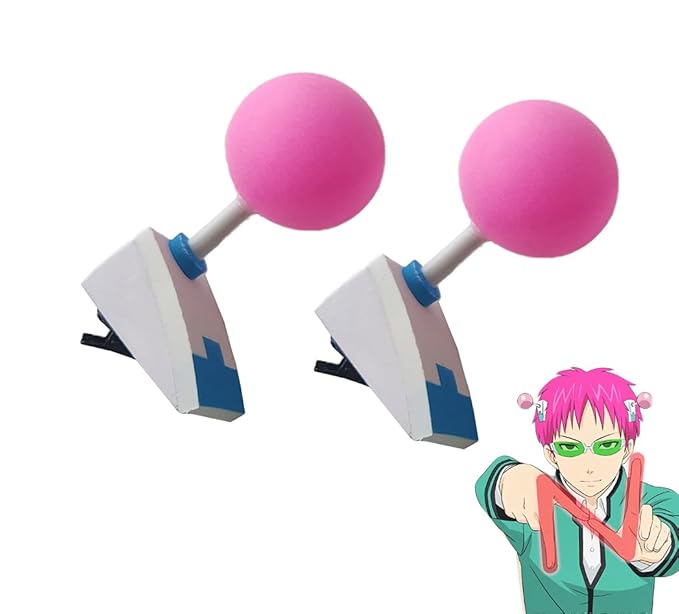 ‘PPONE Saiki Kusuo Clip,Anime Saiki K Cosplay Hairclip