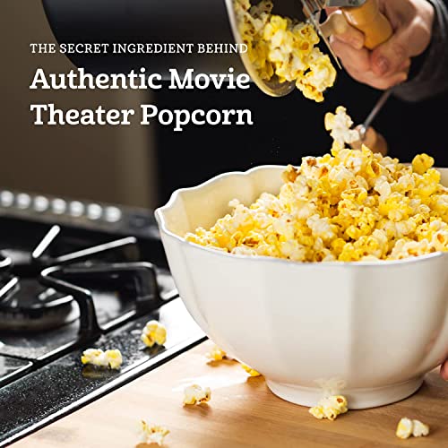 Franklin's Movie Theater Popcorn At Home Bundle: Organic 13.5Oz Popping Kernels, 8 Oz. Butter Flavored Popcorn Seasoning Salt, 14 Oz. Butter Flavored Coconut Oil - Authentic Movie Theater Taste - Made In Usa #TOP6