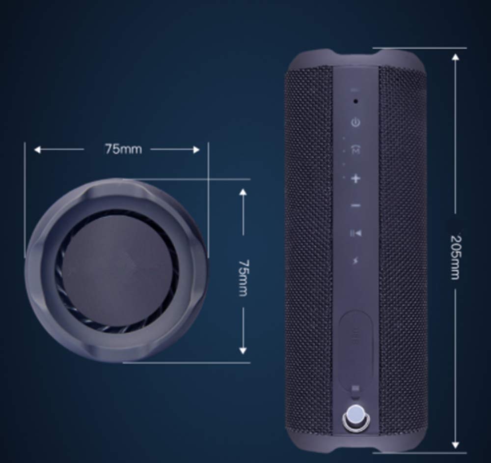 Altoparlante per mountain bike Altoparlante per esterno Bluetooth impermeabile impermeabile per esterno Doppio corno Altoparlanti di alta qualità. Le altezze sono chiare e il basso è spesso.