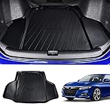 Mixsuper Custom Fit for Cargo Liner 2021 Honda Accord 2018 2019 2020 2022 All Models Trunk Mat Liner All Weather Rear Trunk Floor Mat