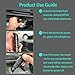 eOUTIL Brake Fluid Tester Pen, Hydraulic Fluid Liquid Oil Moisture Analyzer with 5 LED Indicators, Auto Brake Diagnostic Testing Tool for DOT3 DOT4 Brake Fluid