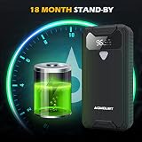 Car Jump Starter Portable, Acmount 1500A Peak 14000mAh Jump Starter Battery Pack for Up to 8L Gas or 6.5L Diesel Engine, 12V Portable Car Battery Starter with LED Display, USB Quick Charge - 6