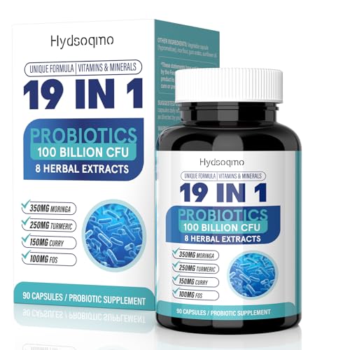 Probiotics for Women – Menopause, Digestive & Gut Health Support with 100 Billion CFU, FOS...