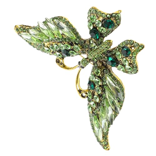 Broche papillon strass comme cadeau idéal pour femme élégante
