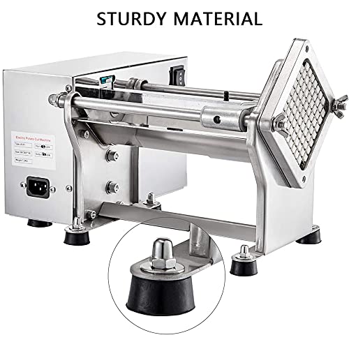 Commerciële Franse Fry Cutter Elektrische Aardappel Cutter Machine Automatische Friet Maker Hoog Volume Aardappel Snijden Voor Keuken Restaurant Gebruik - Image 6