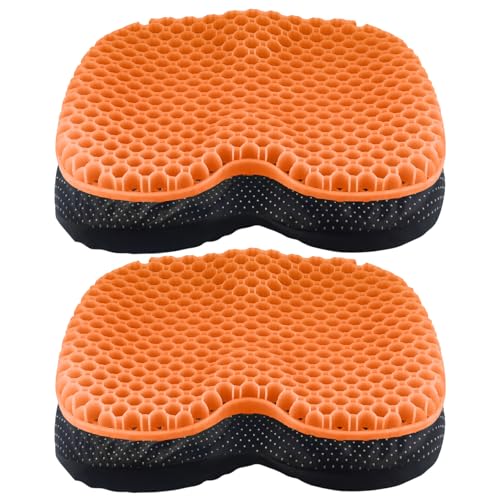 Anti Slip Kayak Seat Cushion,Thick Waterproof Seat Cushion Kayak Gel Seat Pad With Non-Slip Cover For Sit In Kayak Inflatable Kayak Canoe & Boat Kayak Accessories For Fishing Water Sports Outdoors