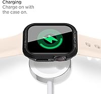 Vista 5 de Spigen Funda resistente y correa DuraPro Flex diseñada para Apple Watch de 45/1.732 in Series 11/9/8/SE3/SE2/7/6/SE/5/4