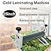 HQHAOTWU Cold Laminating Machine Manual Cold Roll Laminator 25Inch Hand Crank Pressure Cold Laminator Manual Vinyl Photo Film Cold laminator for Photo Poster Laminating