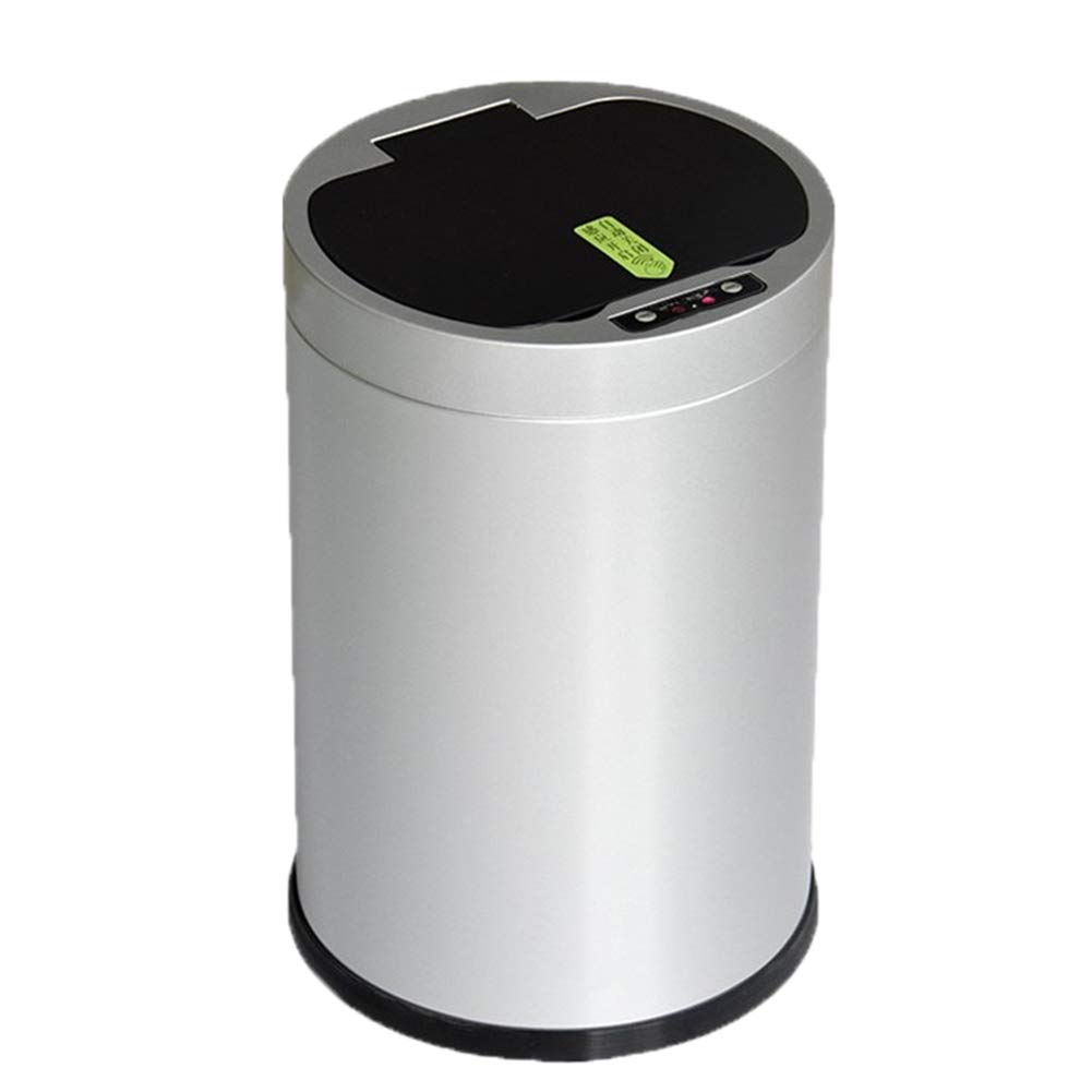 Poubelle automatique 12L en acier inoxydable pour cuisine