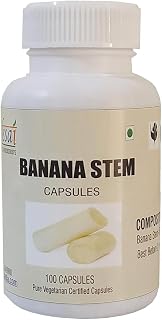Banana Stem Capsules 500Mg - 100 Capsules