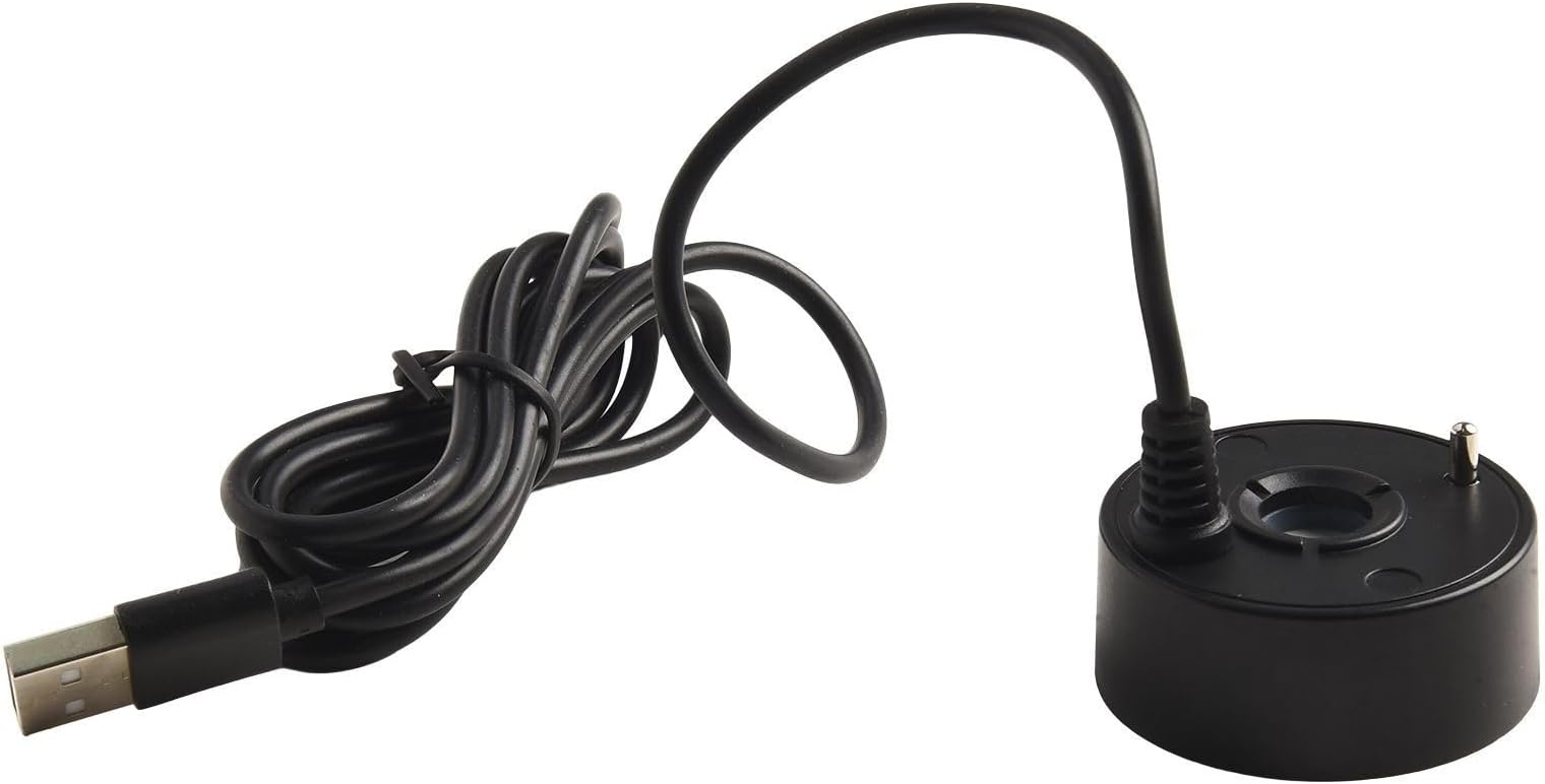 USB Powered 5V Mist Maker For Rockery Water Features, Aquariums, And Fish Tanks, Designed To Produce Continuous Mist For Indoor And Outdoor Use(Black)