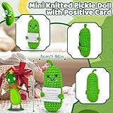 Yizemay Emotional Support Pickle, Christmas Stocking Stuffers Gadgets, Pocket Hug Exam Gifts for Her Him, Positive Weird Good Luck Cute Romantic Funny Gift for Women Her Him. - Image 7