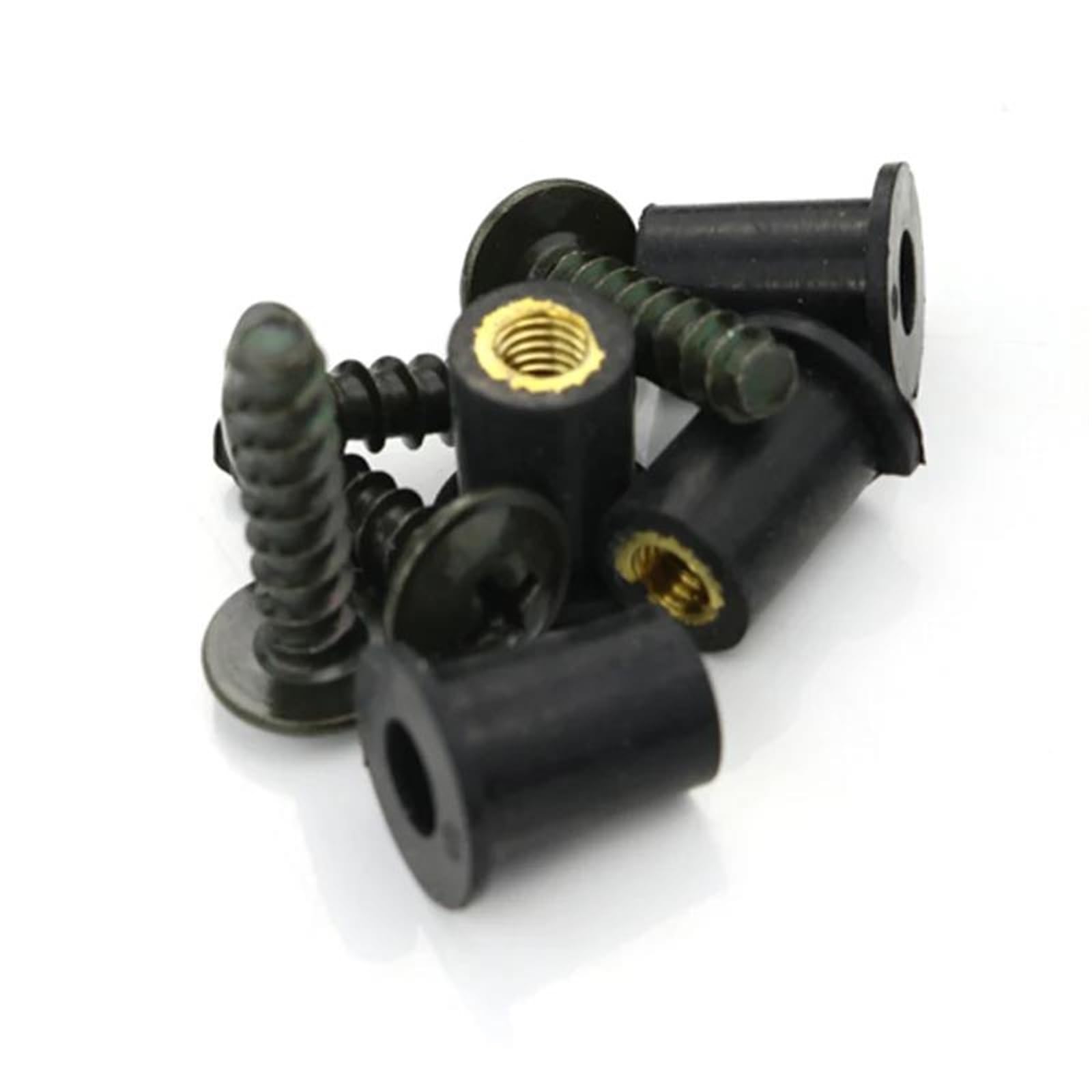 Kit De 195 Vis Et écrous Pour Carénage De Moto (bleu