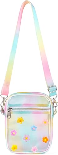 Vista 15 de COVAX Bolso cruzado transparente, aprobado por estadios para conciertos, festivales L-negro