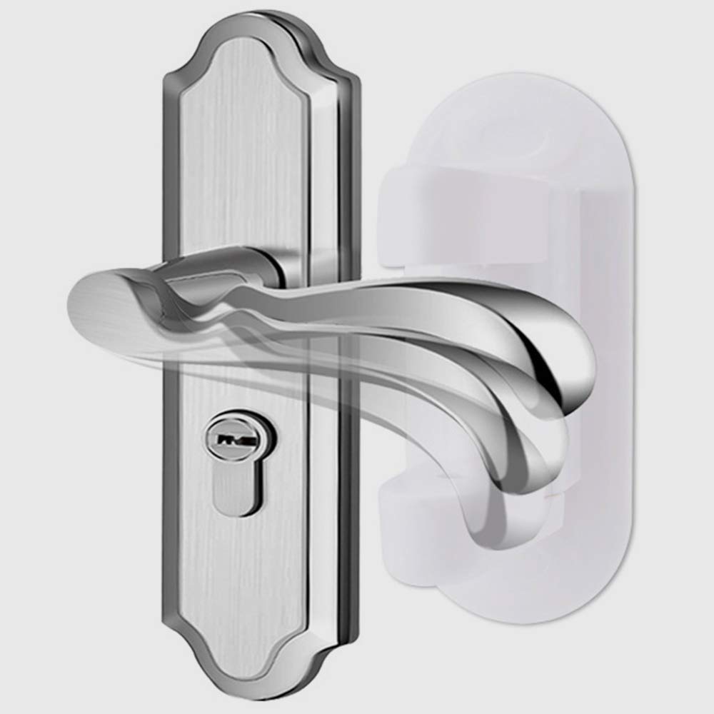 Jolik Door Lever Lock (4 Pack) Child Proof Doors & Handles 3M VHB