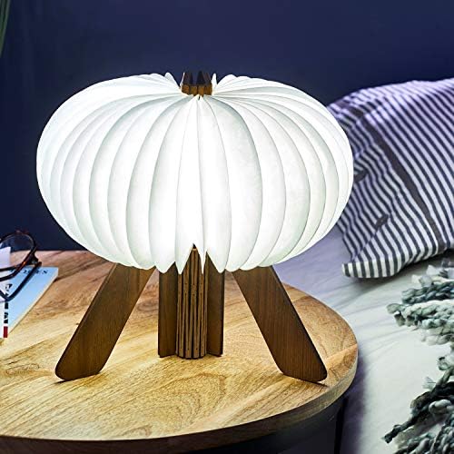 Gingko Design R Space Lamp, (Walnut)