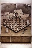 NMR 24195 Folded Chess Set Decorative Poster