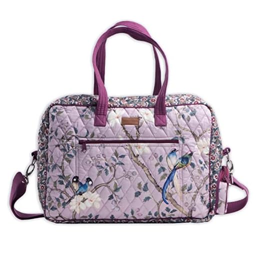 Can i tour osaka with luggage Maison d'Hermine Stylish Quilted Travel Duffel Bag
