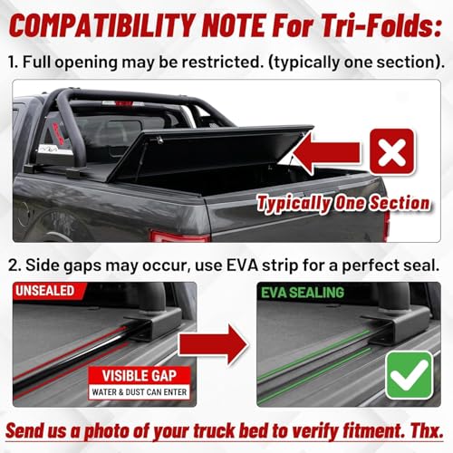 Image of MONOKING Truck Roll Bar Full Size with Brake Light & Cargo Basket, Sport Chase Bar for F-150 /Raptor /Ram 1500 /Silverado /Sierra /Tundra /Gladiator - Off-Road Overlanding Work Hauling | Truck Enthusiasts