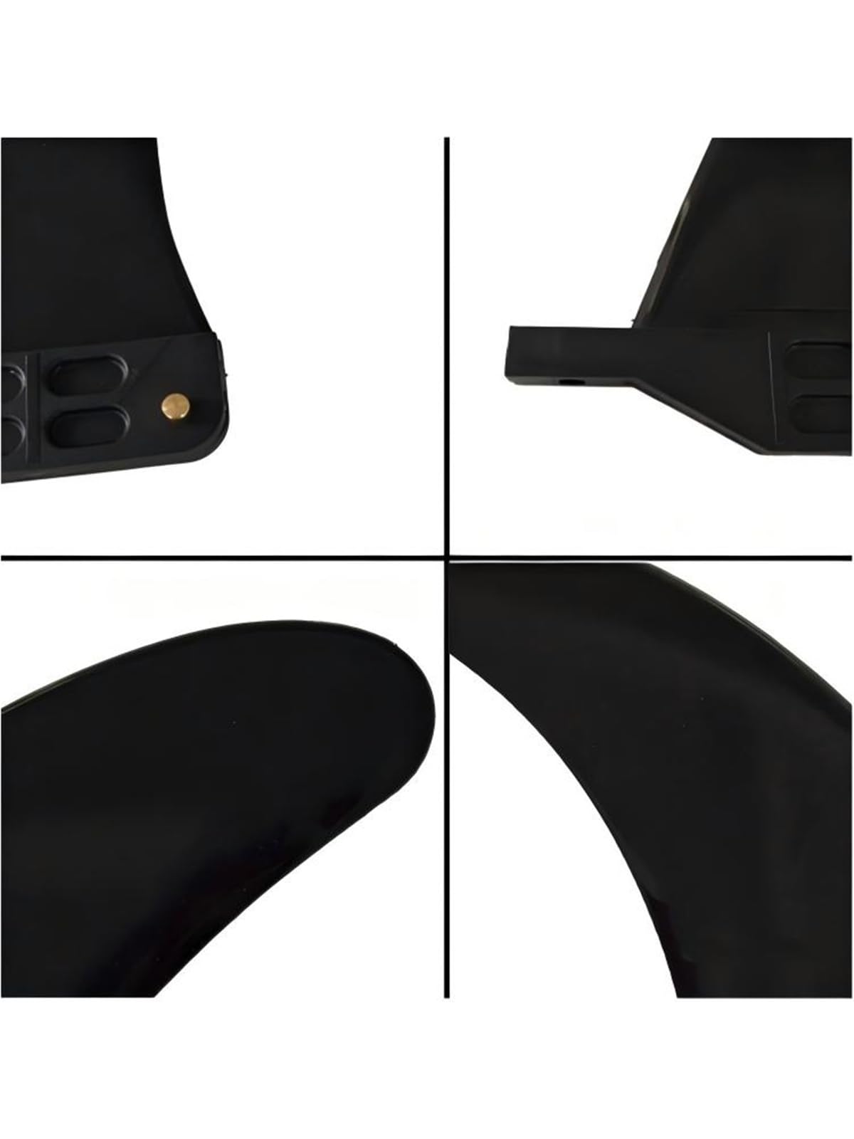 6,5/7/7,5/7,75/9/10 Zoll Surf Fin SUP Single Center Nylon Lange Board Paddle mit Schraube Surfen Zubehör Einfach auszutauschen