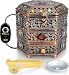 AM Regulator Electric Incense Burner - Oud Frankincense Resin Burner with Adjustable Timer & Storage Drawer