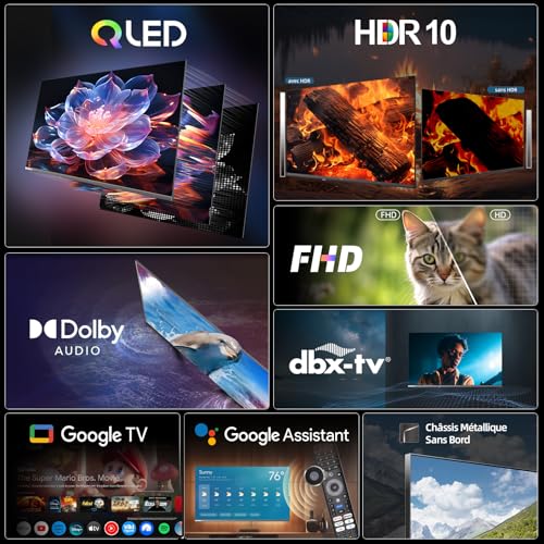 CHIQ L43QST TV QLED 43" Google TV - photo 4