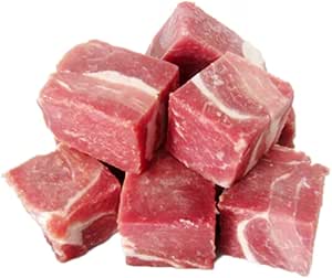 羊肉 ラム肉 カット 骨なし 子羊 LAMB BONELESS CUT 1kg カレー用 煮込み用 サイコロ ダイスカット 大き目