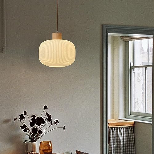 Lustre en verre lanterne suspension pour balcon et restaurant - 6